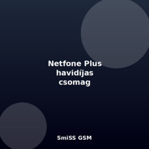 Netfone Plus havidíjas csomag